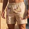 Tri Color Desert Athletic Shorts